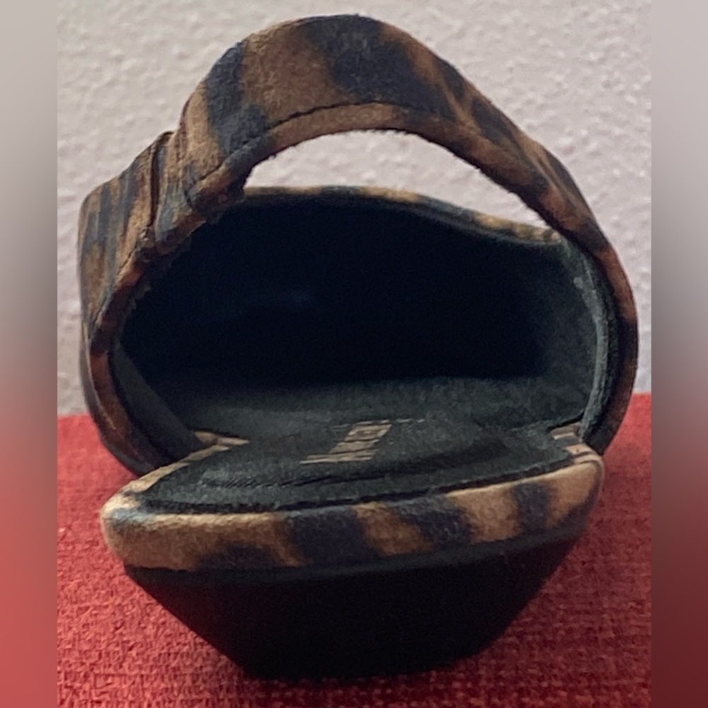 NWT… ANN KLEIN LEOPARD SLINGBACK FLATS - Picture 10 of 16